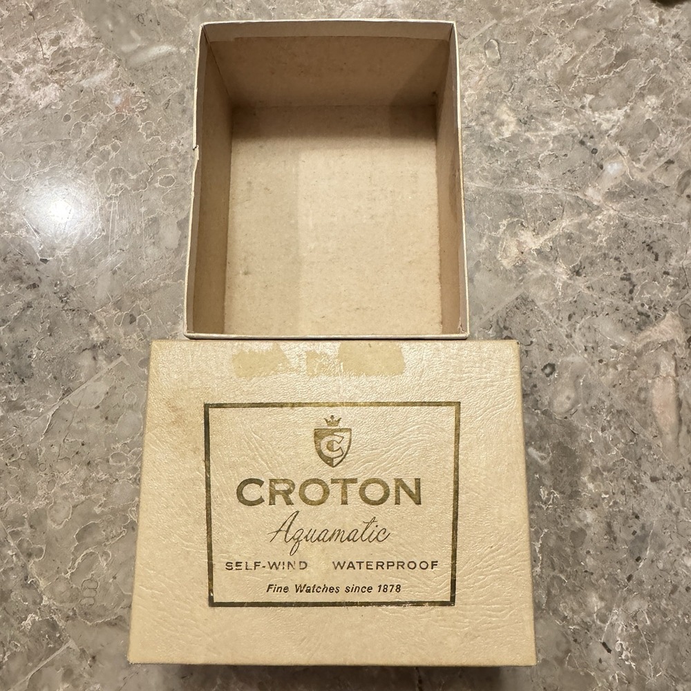 Watch Box Only Croton Box Empty Storage Display - Picture 5 of 5